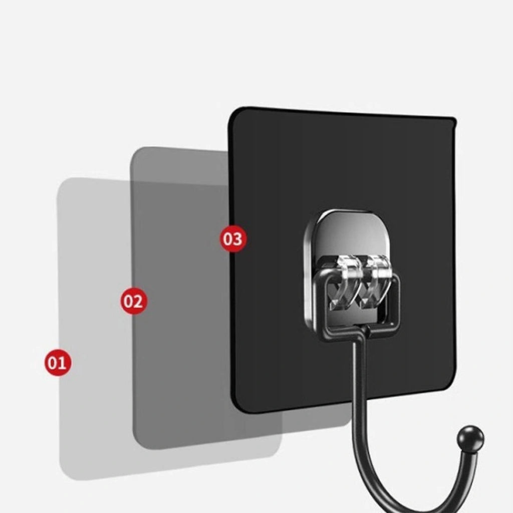 Wall Sticky Hook Hanging Wall Hooks (Pack of 5 Units)