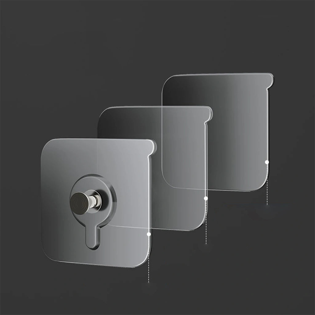 Screw Hook Hanger Self-Adhesive Wall Hooks (Pack of 5 Units)