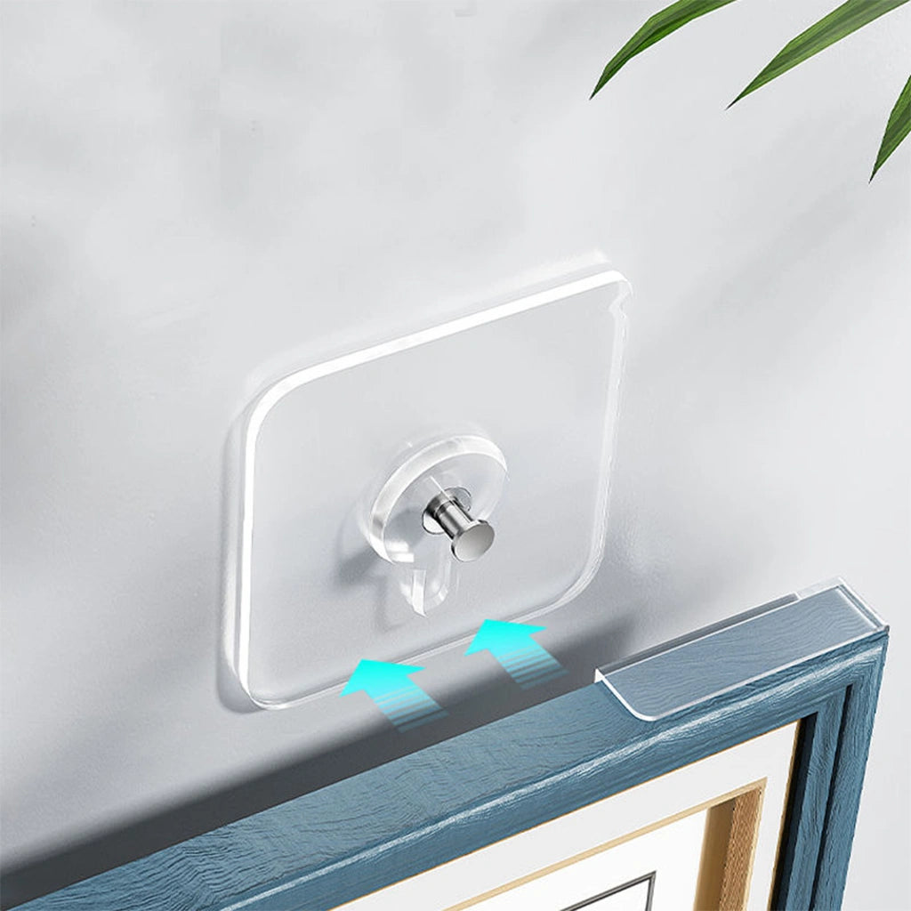 Screw Hook Hanger Self-Adhesive Wall Hooks (Pack of 5 Units)