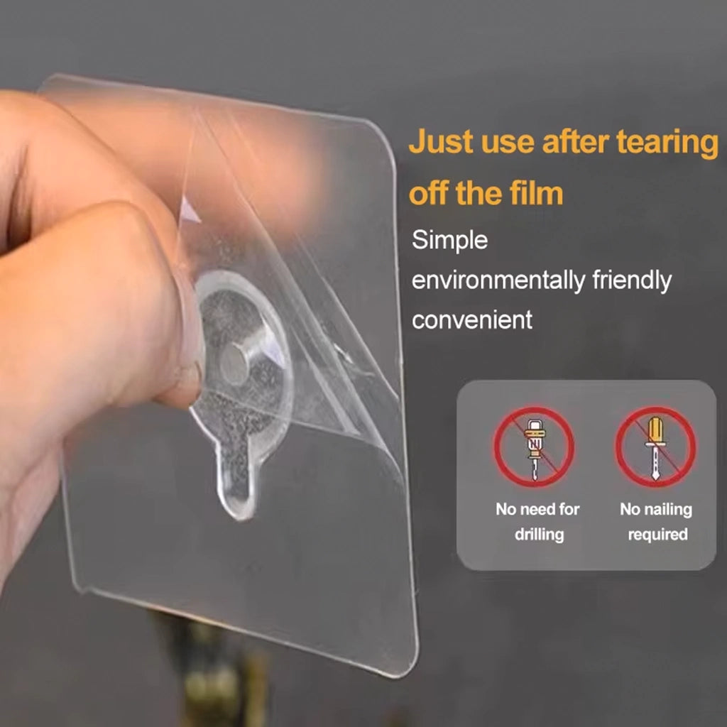 Screw Hook Hanger Self-Adhesive Wall Hooks (Pack of 5 Units)