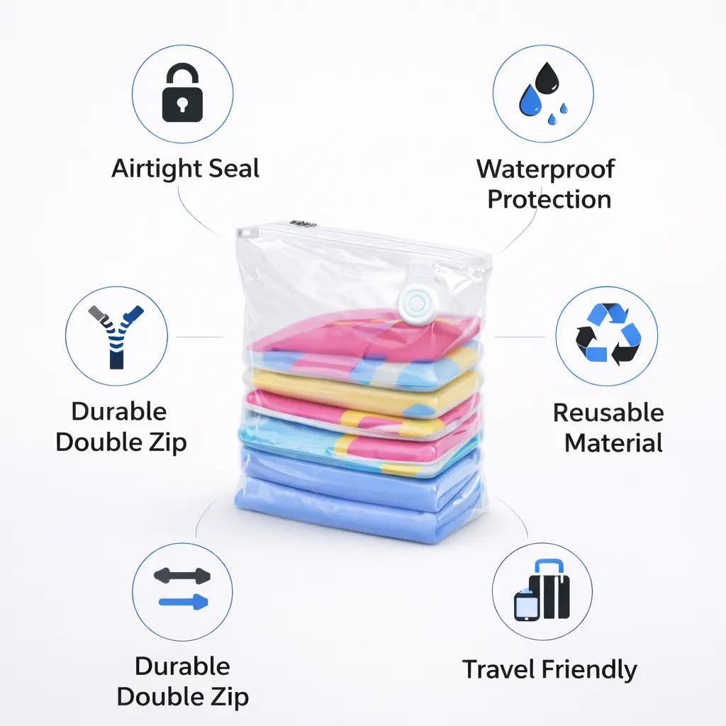 Hotselling Large Storage Clothes Vacuum Compression Storage Bags